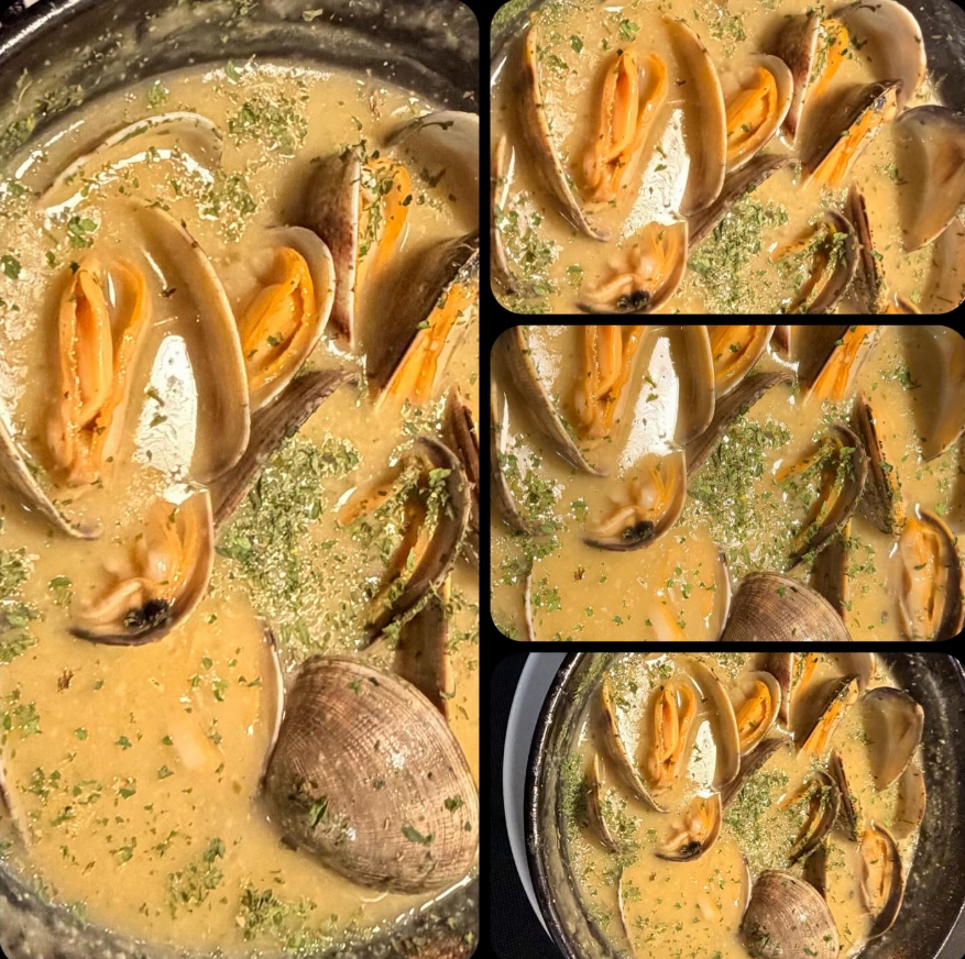 Almejas a la marinera